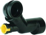 HL227 Свързващ комплект за стенно колзетно седало DN90/110,допълнителен вход DN50 0