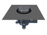 HL541i Primus blue Сифон за душ с капак за индивидуална плочка СТРОИТЕЛНА ДЪЛБОЧИНА мин. 62 мм ! 0